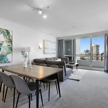 Ocean View 2-Bed With Pool, Tennis Court & Bbq Gold Coast Exterior photo